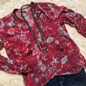 Lucky Brand Boho Blouse